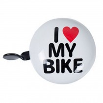 Lovely Danmark Bicycle Bell for Kids, Decibel Bike Bell Bike Horn Letter White