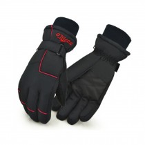 Outdoor Sports Thicken Glove Windproof Gloves For Skiing Hiking Running Black