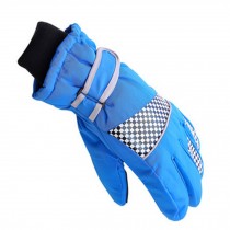 Men/Women Windproof/Waterproof Winter Skiing/Cycling/Hiking Gloves Blue