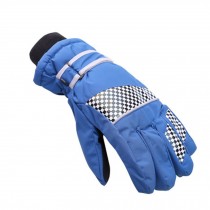 Men/Women Windproof/Waterproof Winter Skiing/Cycling/Hiking Gloves Deep Blue