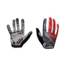 Ultra-breathable Cycling Glove Bike Bicycle Full Finger Glove(M)