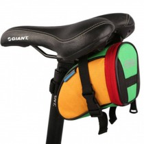 [Colorful]Cycling Seat Bag Bicycle Saddle Bag Under Seat Pack Bike Seat Pouch