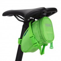 [Green]Cycling Seat Bag Bicycle Saddle Bag Under Seat Pack Bike Seat Pouch
