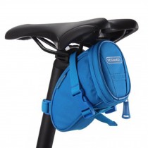 [Blue]Cycling Seat Bag Bicycle Saddle Bag Under Seat Pack Bike Seat Pouch