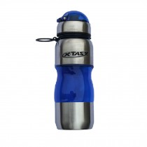 High Quality Water Bottle Outdoor Bicycle Water Bottle (Blue/Silver, 0.5L)
