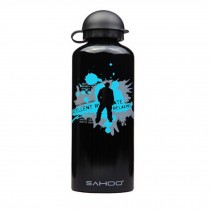 High Quality Aluminium Alloy Water Bottle Bicycle Water Bottle (Black, 0.7L)