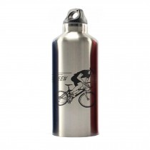 Double Wall Vacuum Insulated Stainless Steel Water Bottle (Silver, 0.6L)