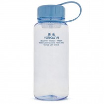 [20-Ounce]Minimalist Leakage-Proof Water Bottle with Carrying Strap,Lucid/Blue
