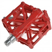 Creative Mountain Bicycle Pedals Fixed Gear Bike Aluminium Alloy Pedals,Red