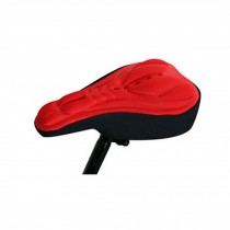 Youth/Adults Best Road/Mountain Cycling Saddle Cover,Bike Seat Cushion Red