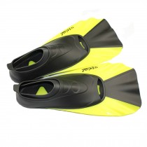 Lightweight Swim Snorkeling Diving Fins - Yellow(M)