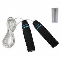 Jump Rope for Exercise,Athletic Speed Rope Rubber Rope With Bear Load 3M Blue