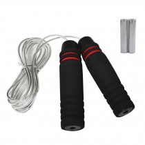 Jump Rope for Exercise,Athletic Speed Rope Rubber Rope With Bear Load 3M Red