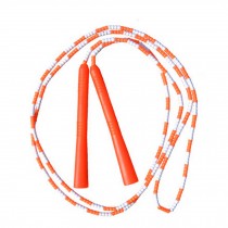 Fitness Training  Lightweight Easily Adjustable Jump Rope,Orange&White