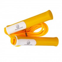 Fitness Training Jump Rope with Comfort Handle Jump Rope Workouts,Yellow