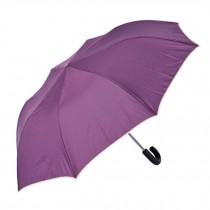 Summer/Rainy Day Protector 2 folding umbrella Anti-UV Sun Umbrella Purple