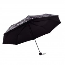 Automatic 3 Folding Umbrella Windproof Anti-UV Outdoor Rain/Sun umbrella News D