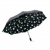 Automatic 3 Folding Umbrella Windproof Anti-UV Outdoor Rain/Sun umbrella L