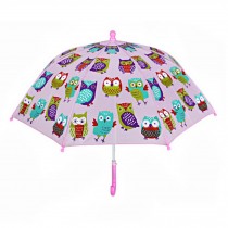 Kids Umbrella/Outdoor Umbrella Childrens Rainy 22Inch Day Umbrella/owl