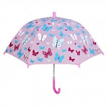Kids Umbrella/Outdoor Umbrella Childrens Rainy 22Inch Day Umbrella/Butterfly