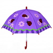 Kids Umbrella - Childrens 22 Inch Rainy Day Umbrella - Ladybug