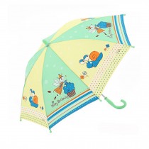 Kids Umbrella - Childrens  Rainy Day Umbrella /Bright colors,snails