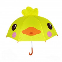 Childrens  Rainy Day Umbrella/??0-7years)Bright colors Kids Umbrella,Cute duck