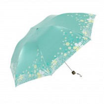 Portable Convenient light green Umbrella Compact  Easily Carry Totes umbrella