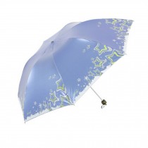 Portable dusty blue Convenient Umbrella Easily Carry Compact Totes umbrella