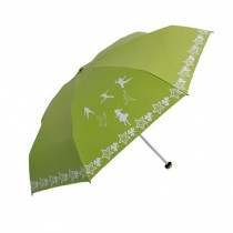 Easy To Carry Travel green Umbrella Compact Convenient Umbrella