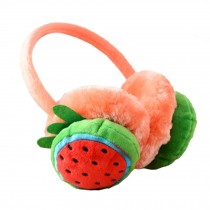 Cute Fruit Super Soft Earmuffs Winter Earmuffs Ear Warmers, Watermelon