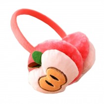 Cute Fruit Super Soft Earmuffs Winter Earmuffs Ear Warmers, Apple