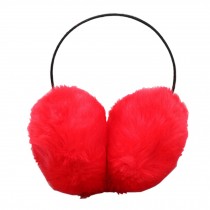 Fashion Plush Faux Fur Earmuffs Earwarmer Winter Accessory??red