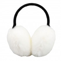 Fashion Plush Faux Fur Earmuffs Earwarmer Winter Accessory,thick,white