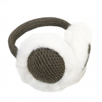 Simplicity Women's Knitted Plush Earmuffs For The Winter/ Soft And Warm  A