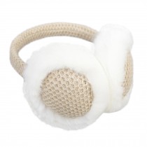 Simplicity Women's Knitted Plush Earmuffs For The Winter/ Soft And Warm  F
