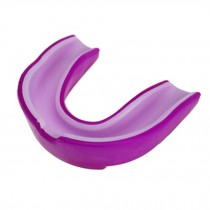 Adult Form  Strapless Single Mouthguard Teeth Protector,purple