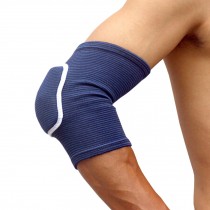 2 PCS Elastic Elbow Support,Sponge Soft And Breathable Elbow Warmth Sleeve Navy