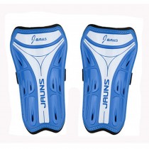 Creative And Professional Soccer Shin Guards With Tie, Blue