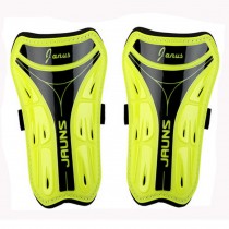 Creative And Professional Soccer Shin Guards With Tie, Yellow