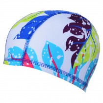 Girls Comfortable Swim Cap Bathing Cap Swimming Hat Cloth, A