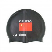 Pure Silicone Swimming Cap, Printed Swimming Cap, Flag Printed Cap, R