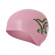 Pink Cheap And High Quality Men and Women Silicone Swim Cap
