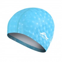 Blue Simply Style Unisex Swim Caps/ Swimming Cap Beach Hats Headwear