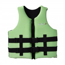 Unisex Swim Vest Learn-to-Swim Floatation Jackets (Green, 7-12 Years Old)