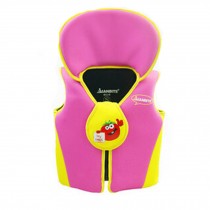Swim Vest Learn-to-Swim Floatation Jackets Super Strong Buoyancy Life Vest,Pink