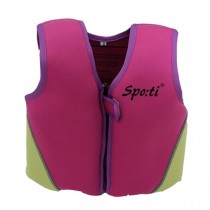 Swim Vest Learn-to-Swim Floatation Jackets For Kids Life Vest,Pink/Yellow