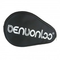 Premium Table Tennis Racket Case PingPong Bat Cover Paddle Bag - Black
