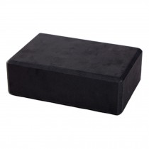 Set of 2 High-Density Yoga Block Foam Blocks Brick Yoga Mat Accessory Gym, Black