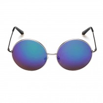 Premium Retro-Vintage Style Round Sunglasses Glasses Eyewear Eyeglasses - Blue